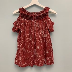 Lucky Brand Cold Shoulder Top